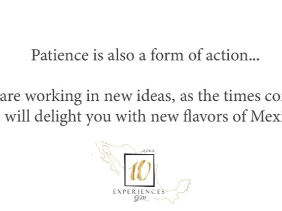 Patience is also a form of action