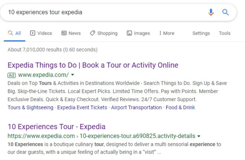 Reserva 10 Experiences en Expedia, Airbnb, Tripadvisor, Booking ó directo con nosotros.