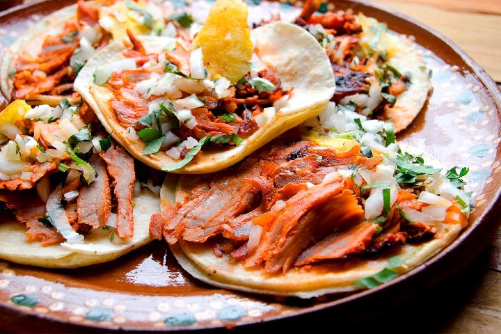 Tacos al pastor. Foto: 10 Experiences